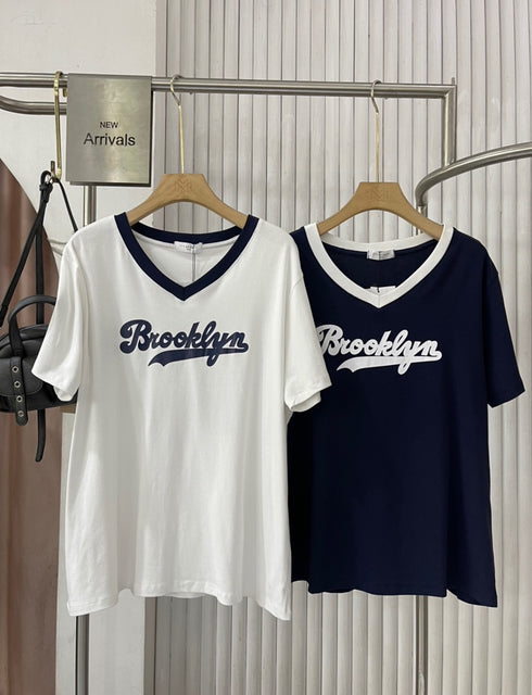 Basic Print Oversize T-Shirts